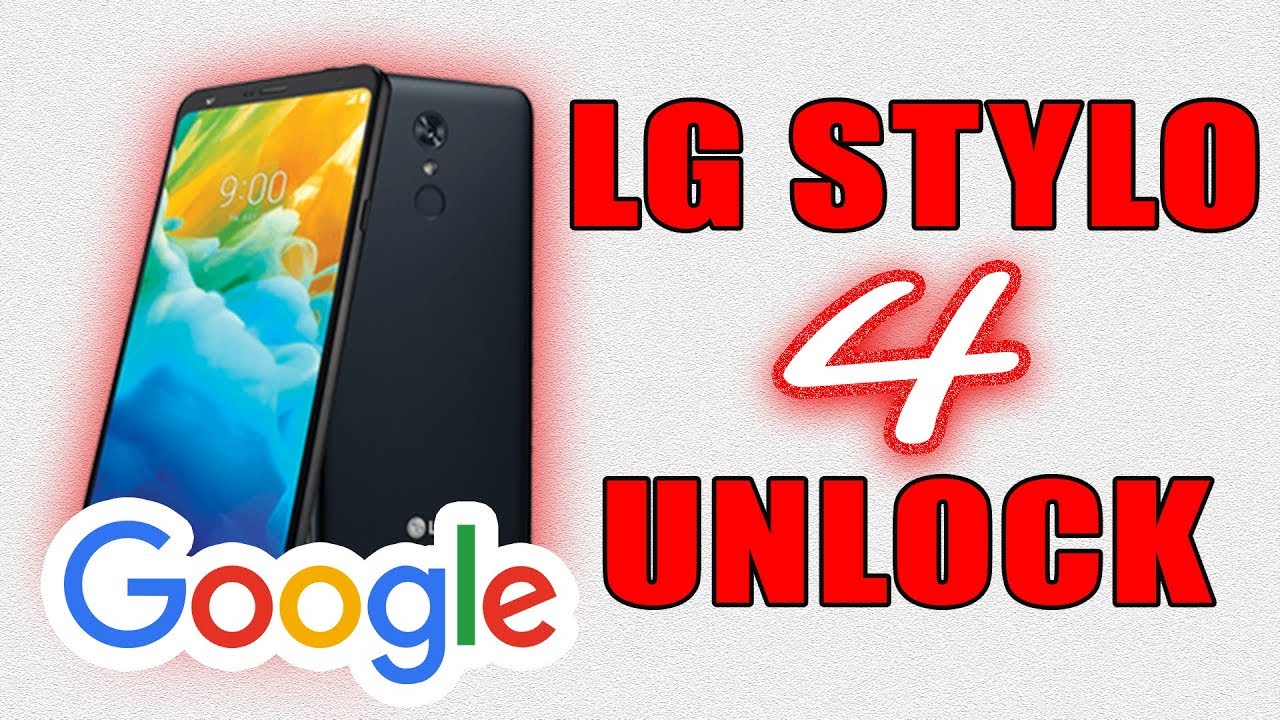 how to bypass google verification on lg stylo 4